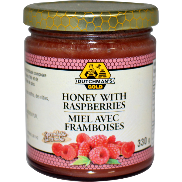 Honey with Raspberries · 330 g