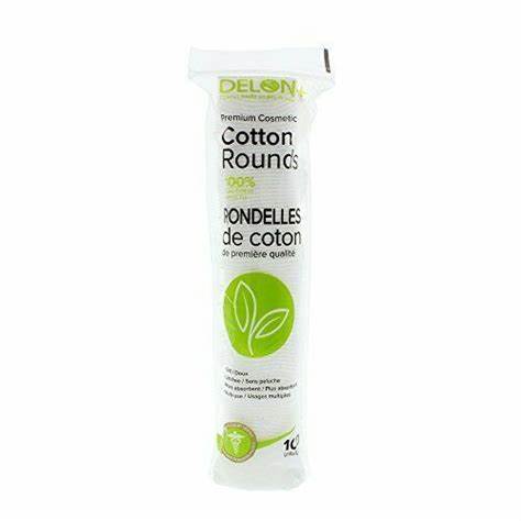 Premium Cosmetic Cotton Rounds · 100 pcs.