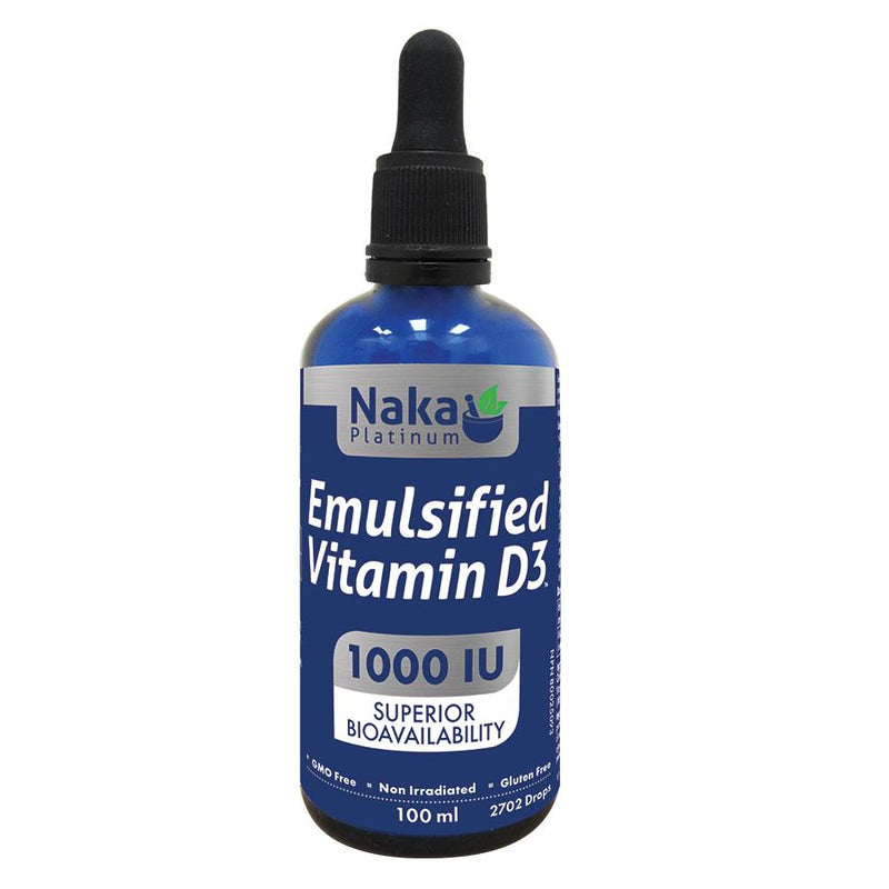 Emulsified Vitamin D3 1000 IU