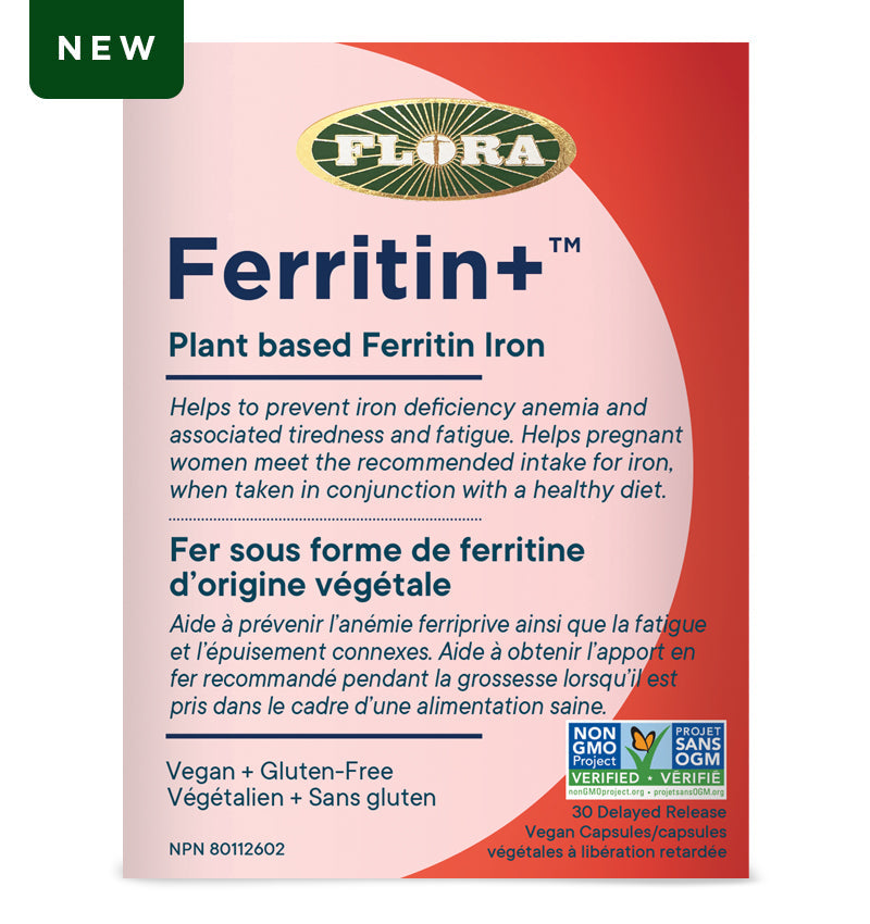 Ferritin+ · 30 Delayed Release Capsules