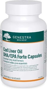 Cod Liver Oil EPA/DHA Forte Capsules