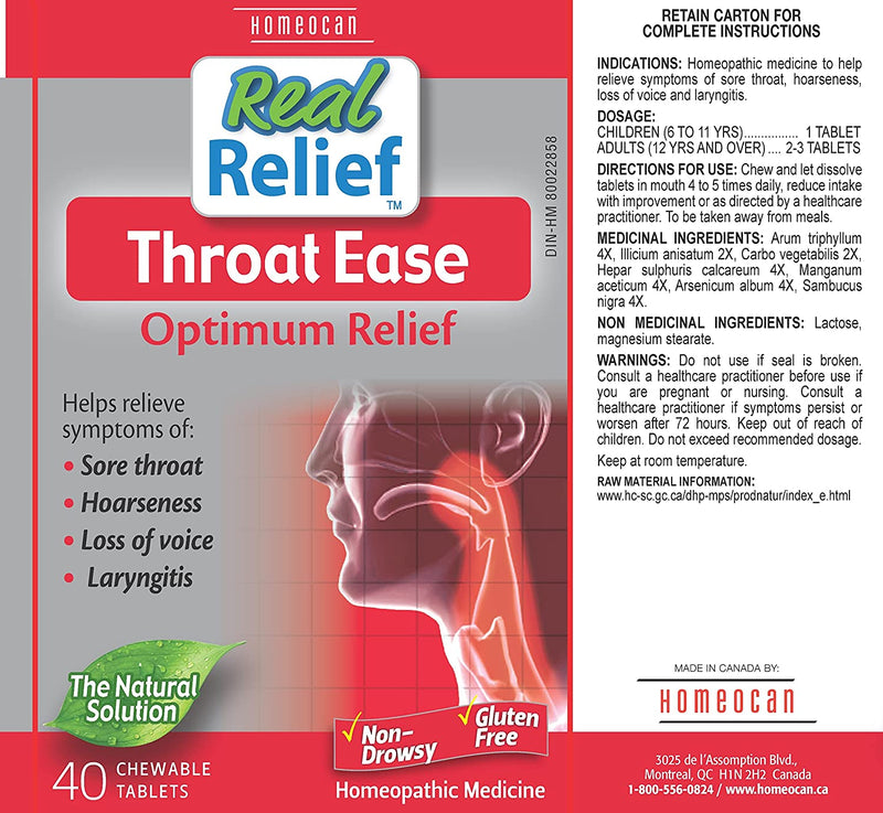 Real Relief Throat Ease