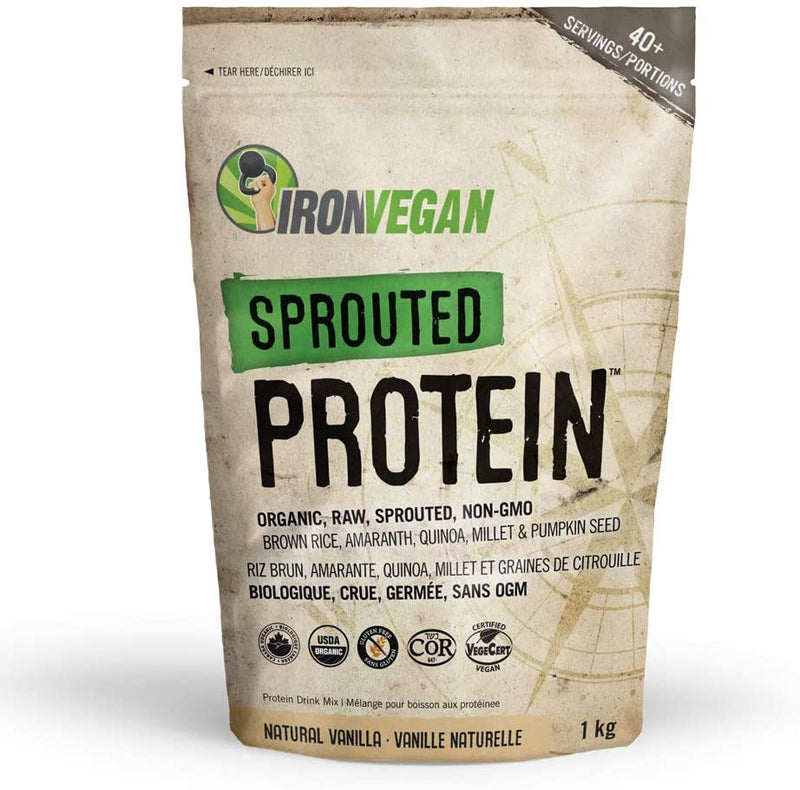 SPROUTED PROTEIN · French Vanilla