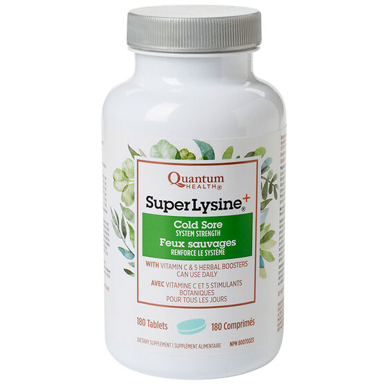 Super Lysine+ Cold Sore · 180 Tablets