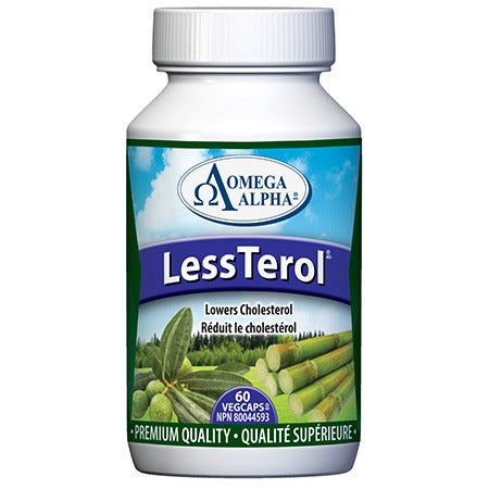 LessTerol · Lowers Cholesterol