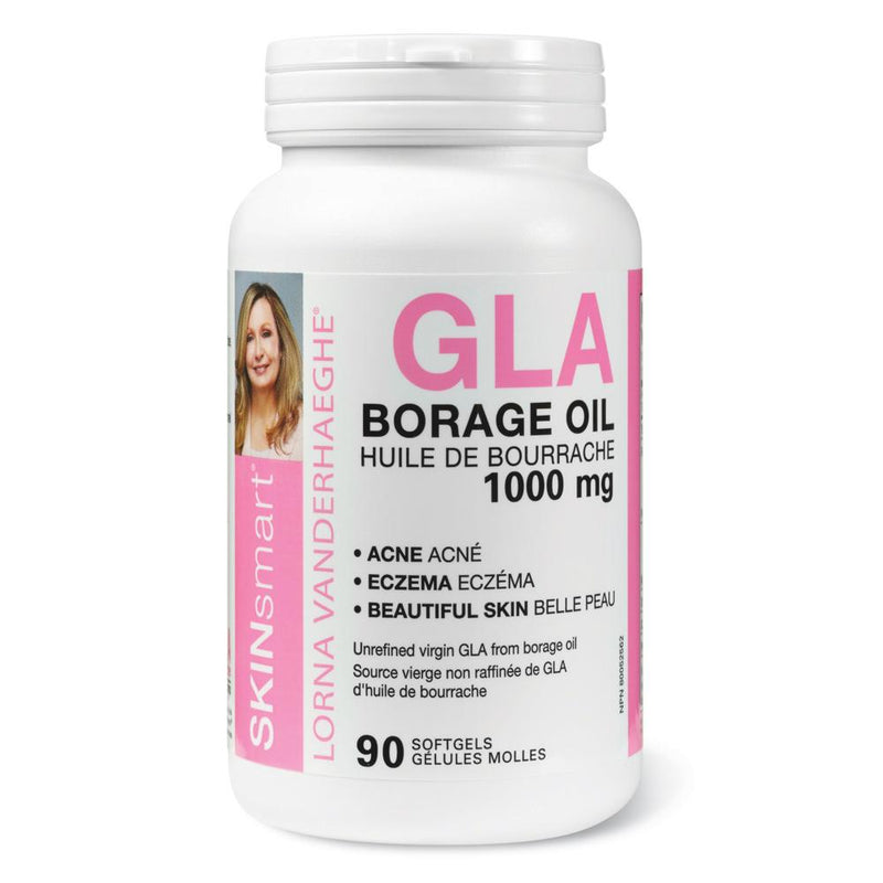 GLA Borage Oil 1000 mg · 90 Softgels