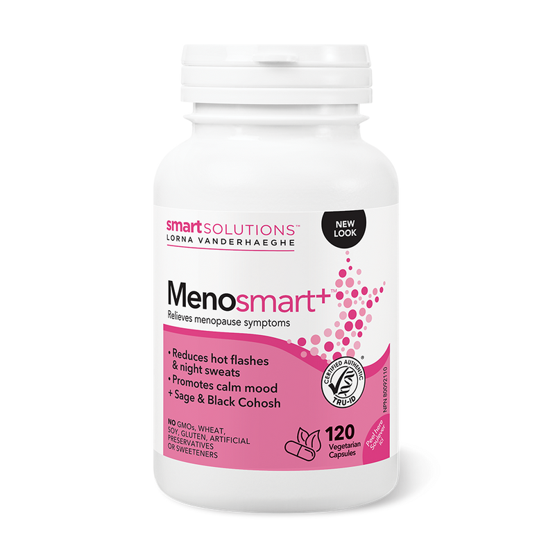 Menosmart+ · Relieves menopause symptoms