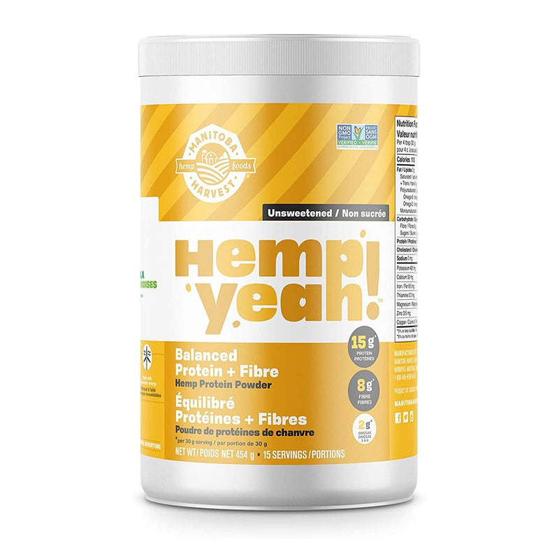 Hemp Yeah! Balanced Protein + Fibre Unsweetened · 454 g