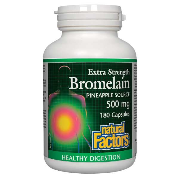 Extra Strength Bromelain Pineapple Source 500 mg