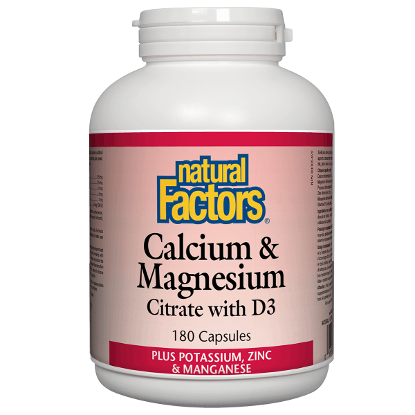 Calcium & Magnesium Citrate with D3 (capsules)