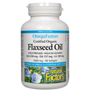 Certified Organic Flaxseed Oil