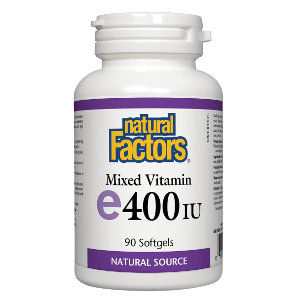 Mixed Vitamin E 400 IU · Natural Source