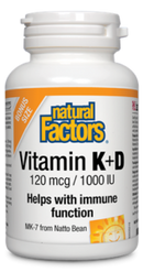 Vitamin K & D 120 mcg & 1000 IU