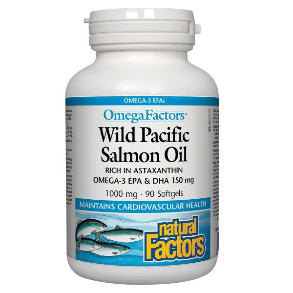 Wild Pacific Salmon Oil · 1000 mg