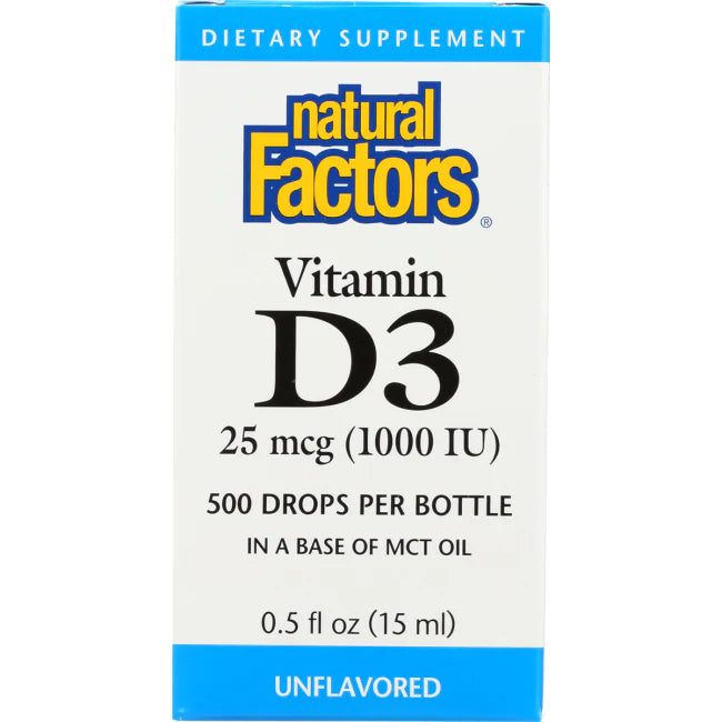 Vitamin D3 Drops 1000 IU · 15 mL