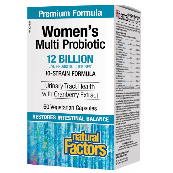 Women's Multi Probiotic 12 Billion · 60 Capsules