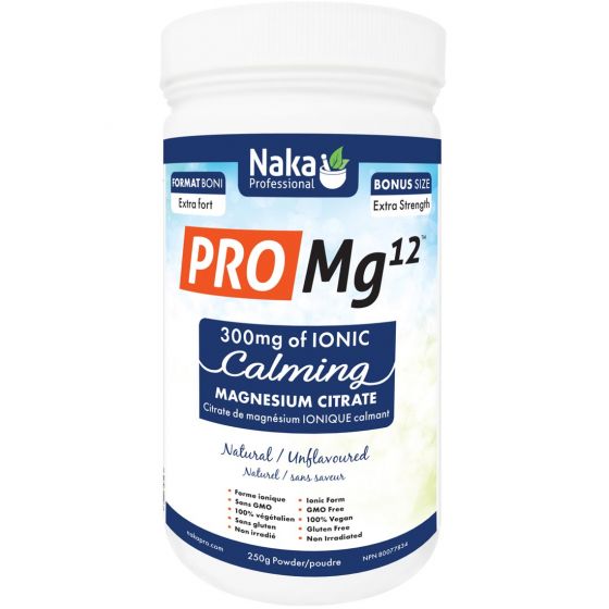 PRO Mg12 300 mg Ionic Magnesium Citrate · Unflavoured