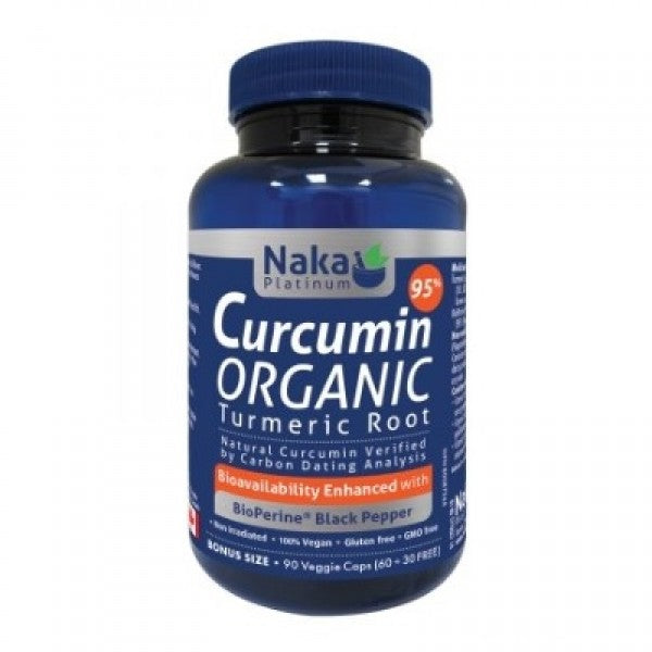 Curcumin 95% Organic Turmeric Root · 90 Capsules