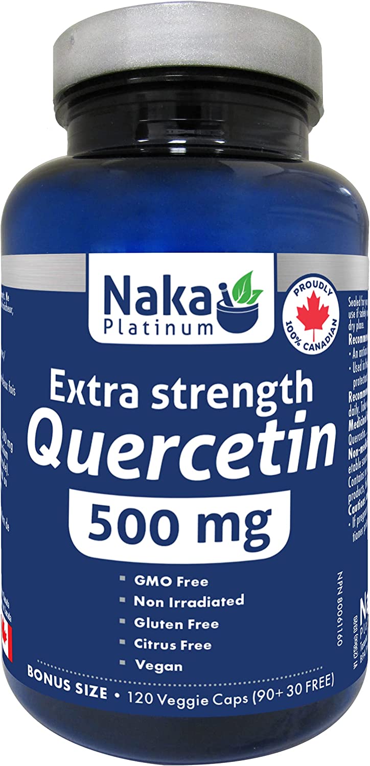 Extra Strength Quercetin 500 mg · 120 Capsules