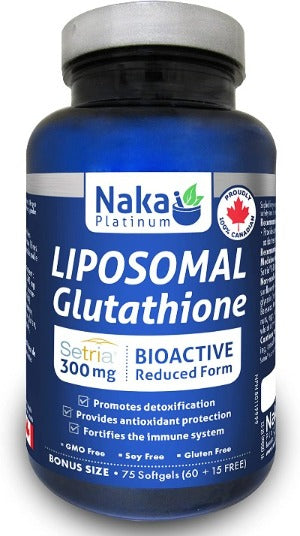 Liposomal Glutathione 300 mg · 75 Softgels