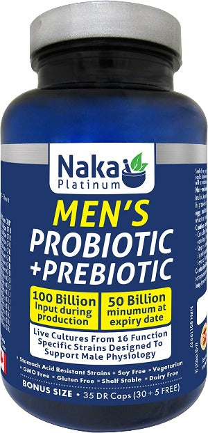 Men's Probiotic + Prebiotic (Shelf-Stable) · 35 Capsules