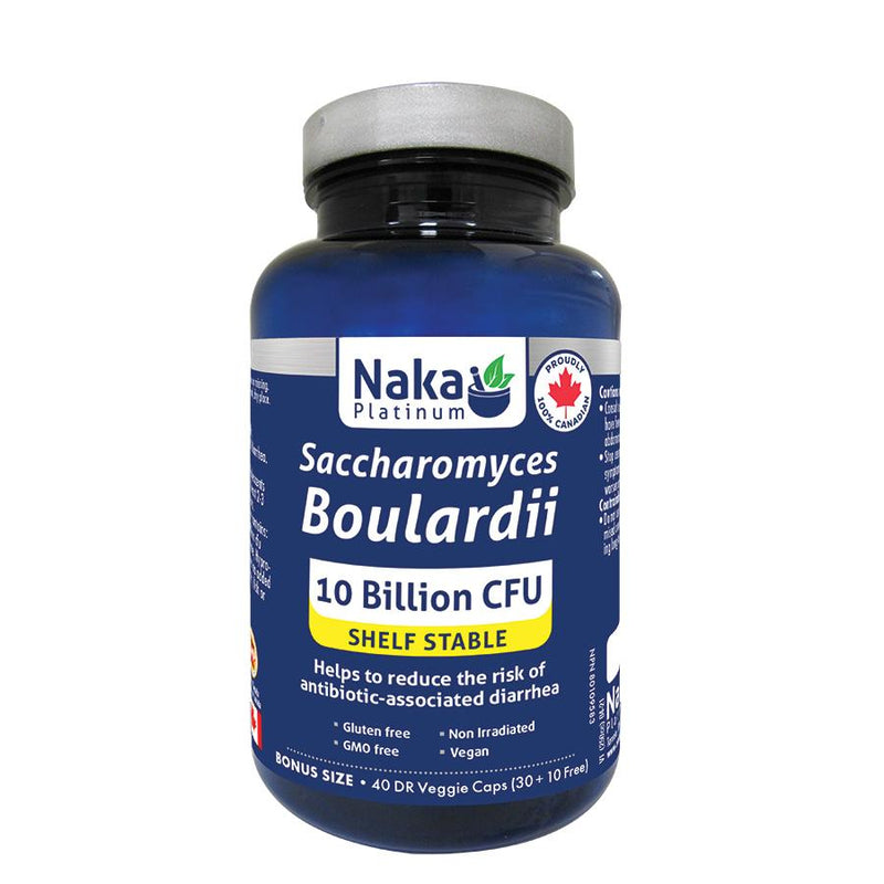 Saccharomyces Boulardii · 40 Capsules