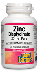 Zinc Bisglycinate 25 mg · 120 Capsules