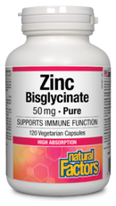 Zinc Bisglycinate 50 mg · 120 Capsules