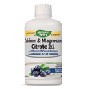 Calcium & Magnesium Citrate 2:1 with Vitamin K2 and Collagen Blueberry · 500 mL