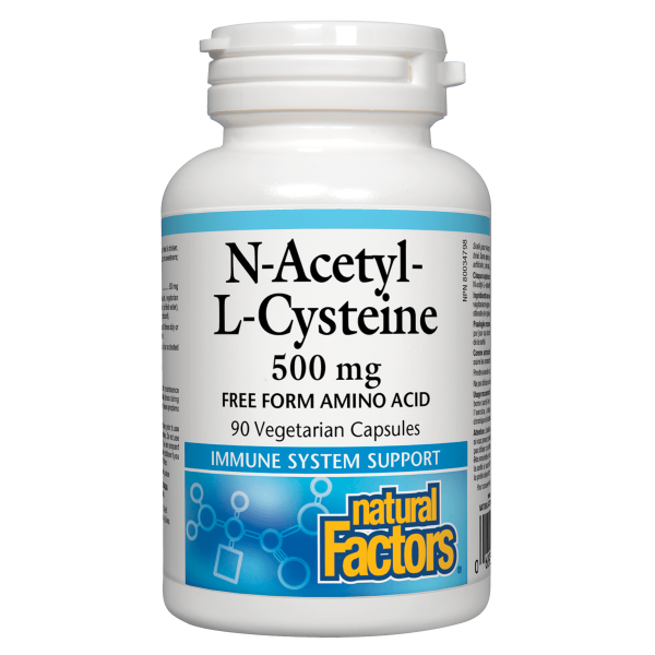 N-Acetyl-L-Cysteine 500 mg · 90 Capsules