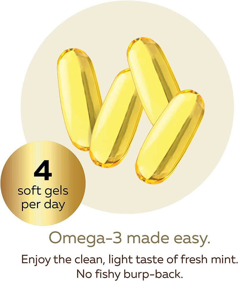 Dry Eye Targeted Omega-3 Fresh Mint · 120 Softgels
