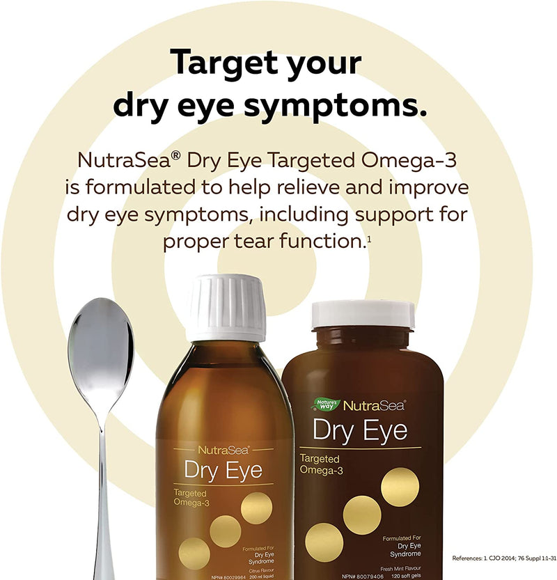 Dry Eye Targeted Omega-3 Fresh Mint · 120 Softgels