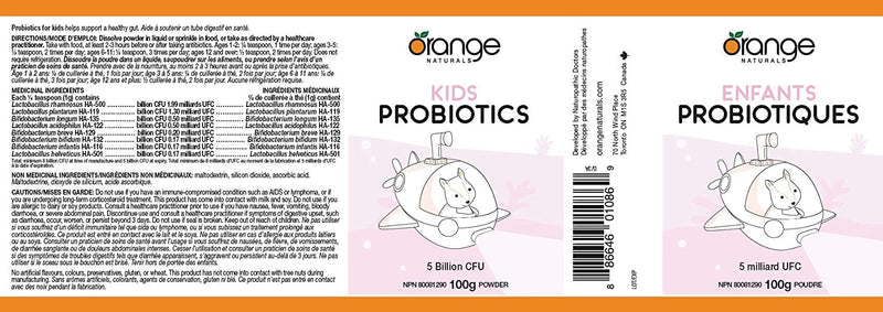 Kids Probiotics 5 Billion · 100 g Powder