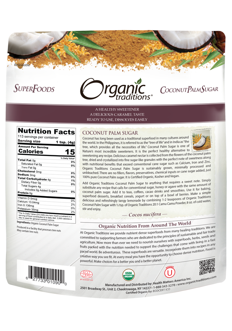 Organic Coconut Palm Sugar