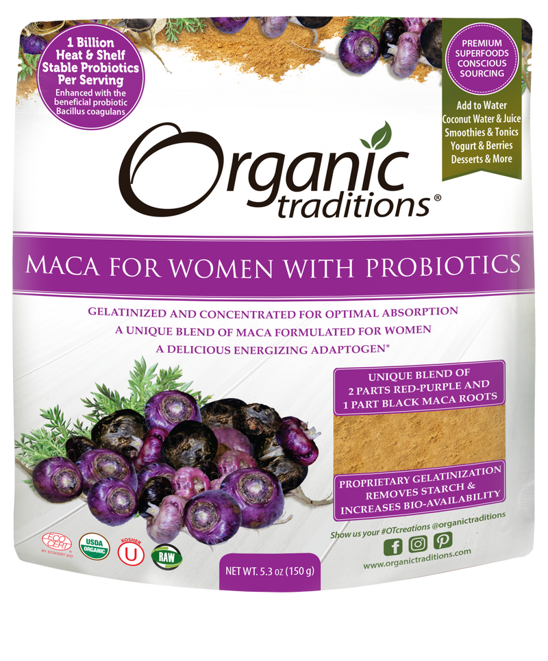 Organic Maca for Women with Probiotics