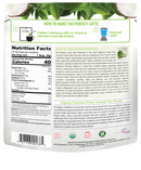 Organic Matcha Latte with Probiotics