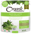 Organic Matcha Latte with Probiotics