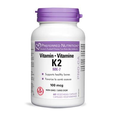 Vitamin K2 · MK-7 100 mcg