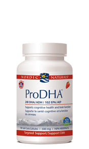 ProDHA · 240 DHA/102 EPA · 90 Softgels