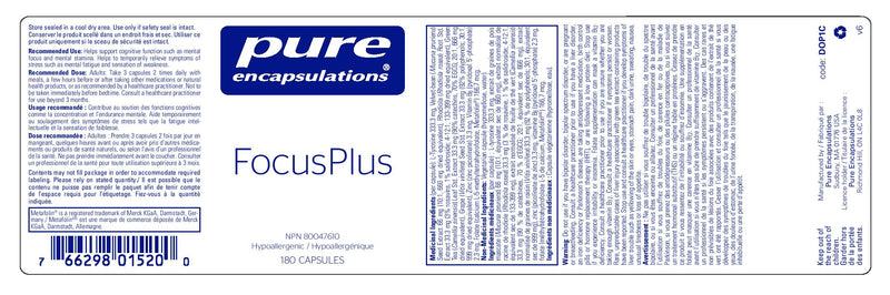 FocusPlus (formerly DopaPlus)