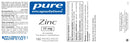 Zinc 15 · 180 Capsules