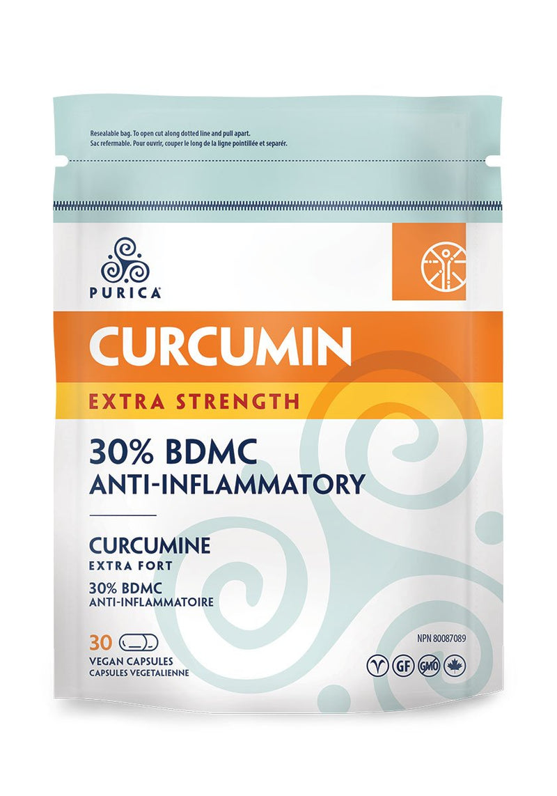 CURCUMIN EXTRA STRENGTH · 30% BDMC Anti-Inflammatory