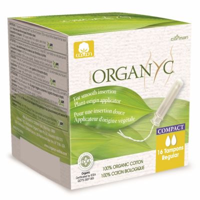 Organ(y)c 100% Organic Cotton Compact Organic-Based Applicator Tampon · 16 pc.