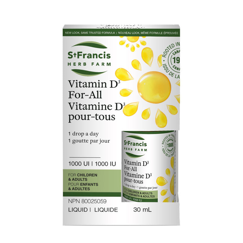Vitamin D3 for All · 25 mcg (1000 IU)