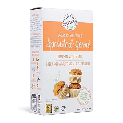Organic Sprouted Pumpkin Muffin Mix · 488 g
