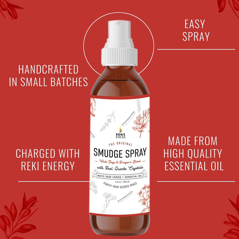 The Original Smudge Spray ~ White Sage & Dragon's Blood ~  · 100 mL