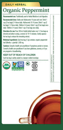 Organic Peppermint · 16 Tea Bags