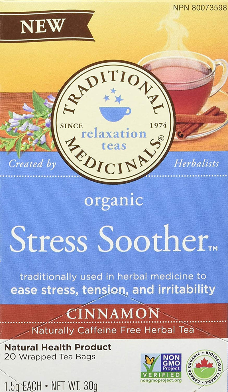 Organic Stress Soother Cinnamon · 16 Tea Bags