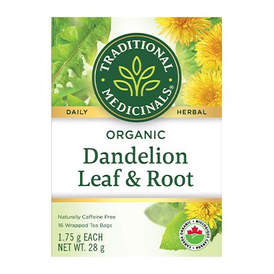 Organic Dandelion Leaf & Root · 16 Tea Bags