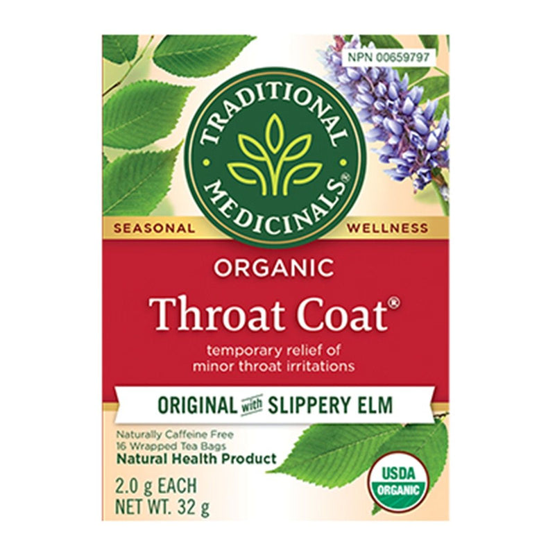 Organic Throat Coat  · 16 Tea Bags